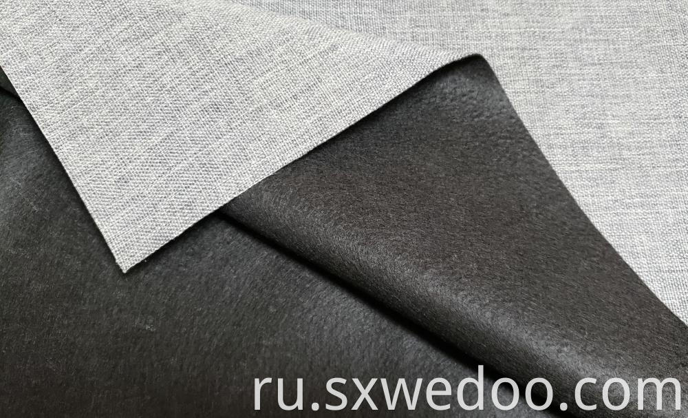 Backing Gray Linen Fabric